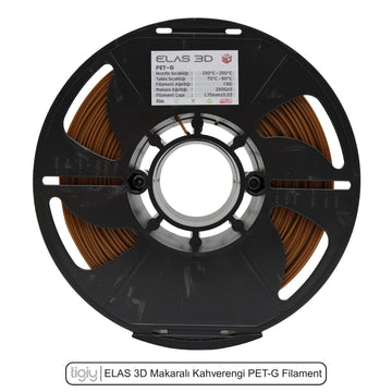 Elas3D Kahverengi PETG Filament
