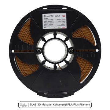 Elas3D Kahverengi PLA Plus Filament