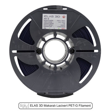 Elas3D Lacivert PETG Filament