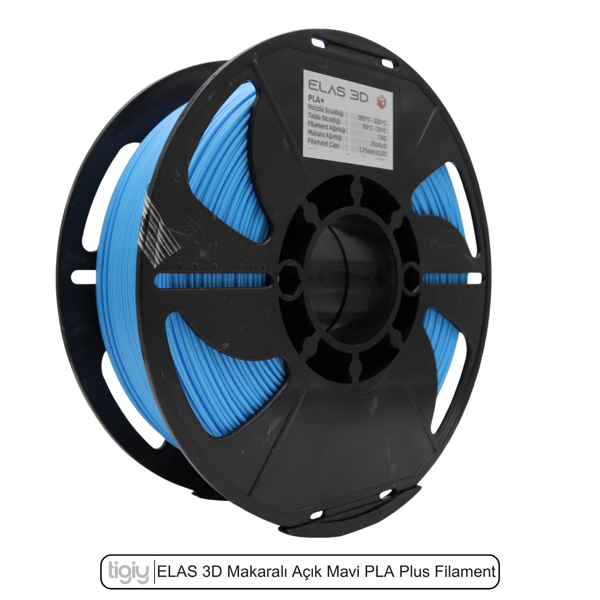 Elas3D Açık Mavi PLA Plus Filament
