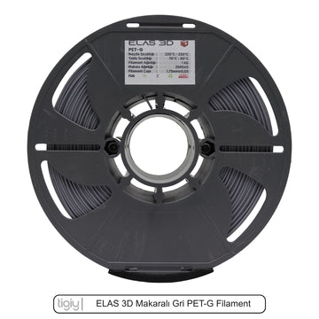 Elas3D Gri PETG Filament