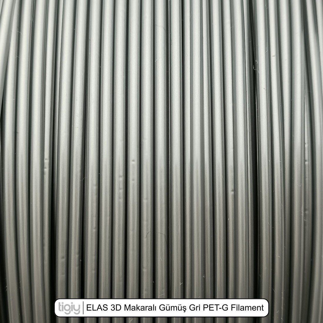 Elas3D Gümüş Gri PETG Filament