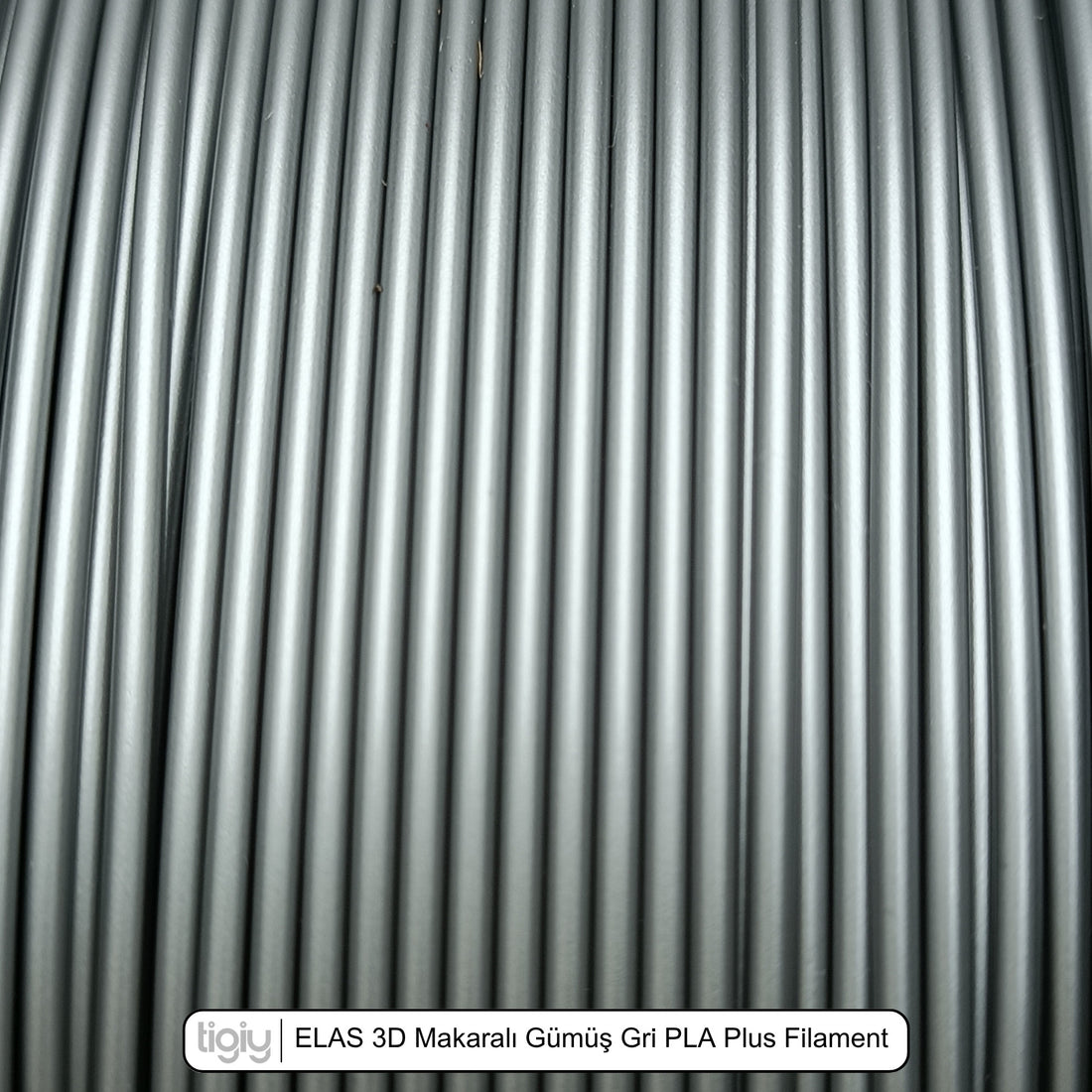 Elas3D Gümüş Gri PLA Plus Filament