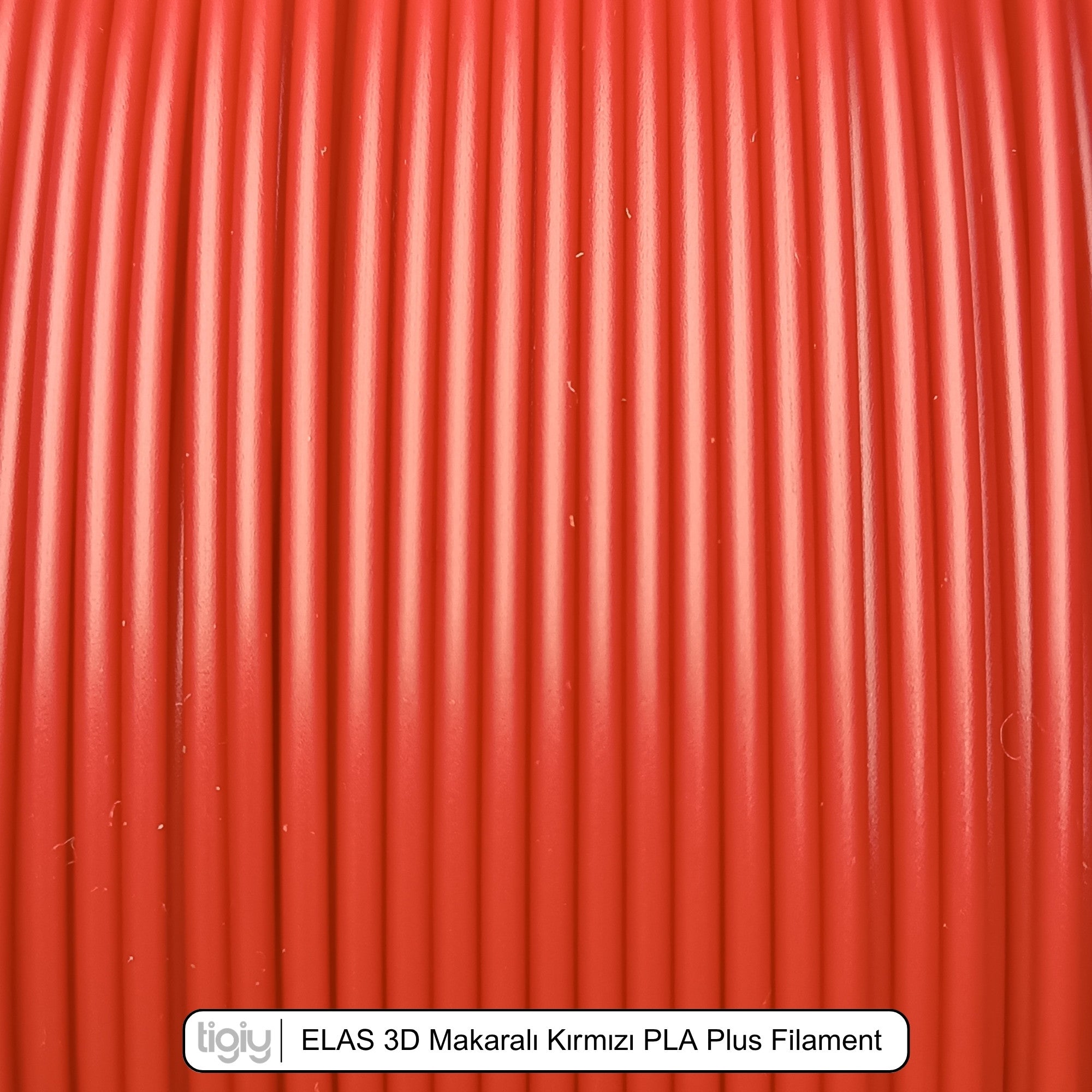 Elas3D Kırmızı Pla Plus Filament