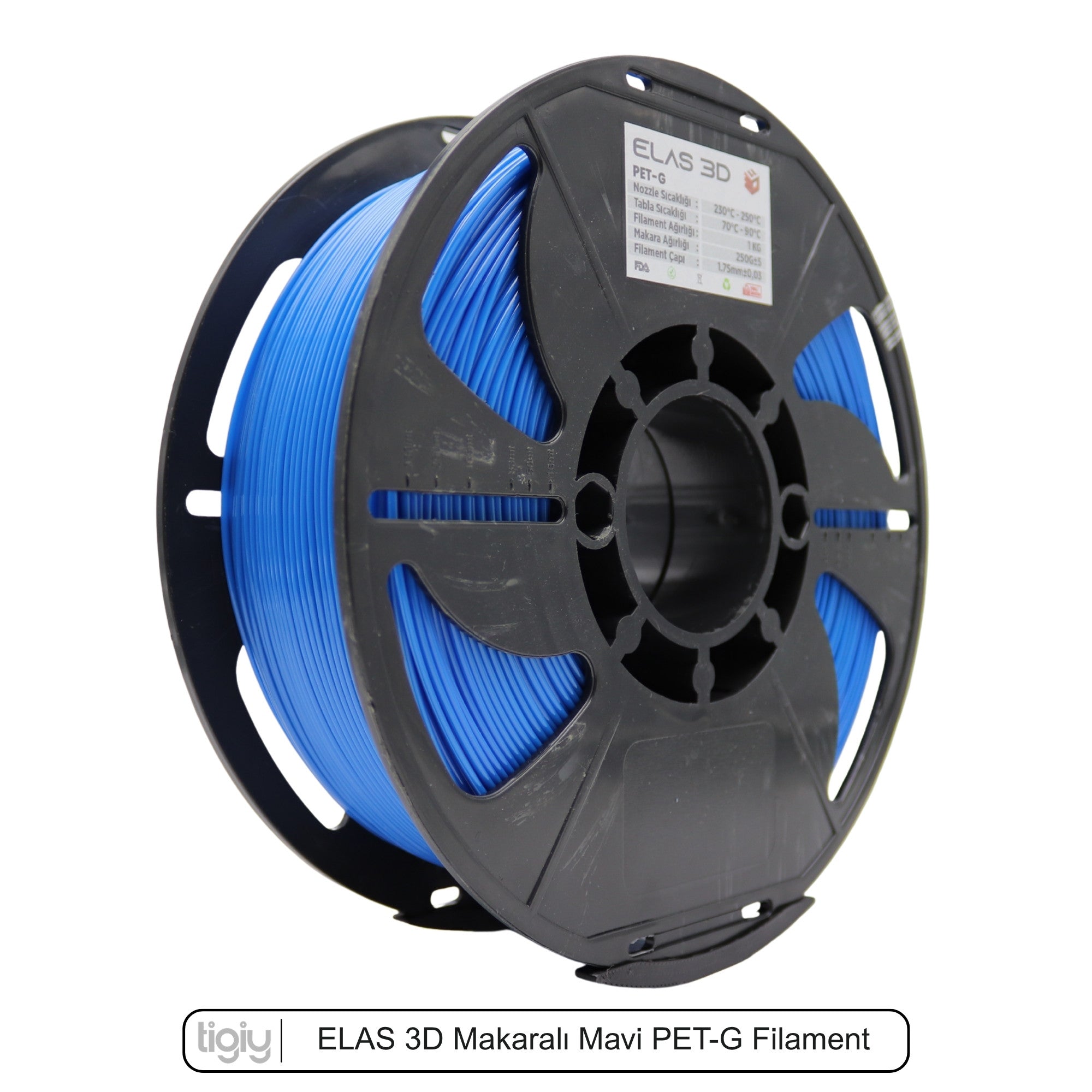 Elas3D Mavi PETG Filament