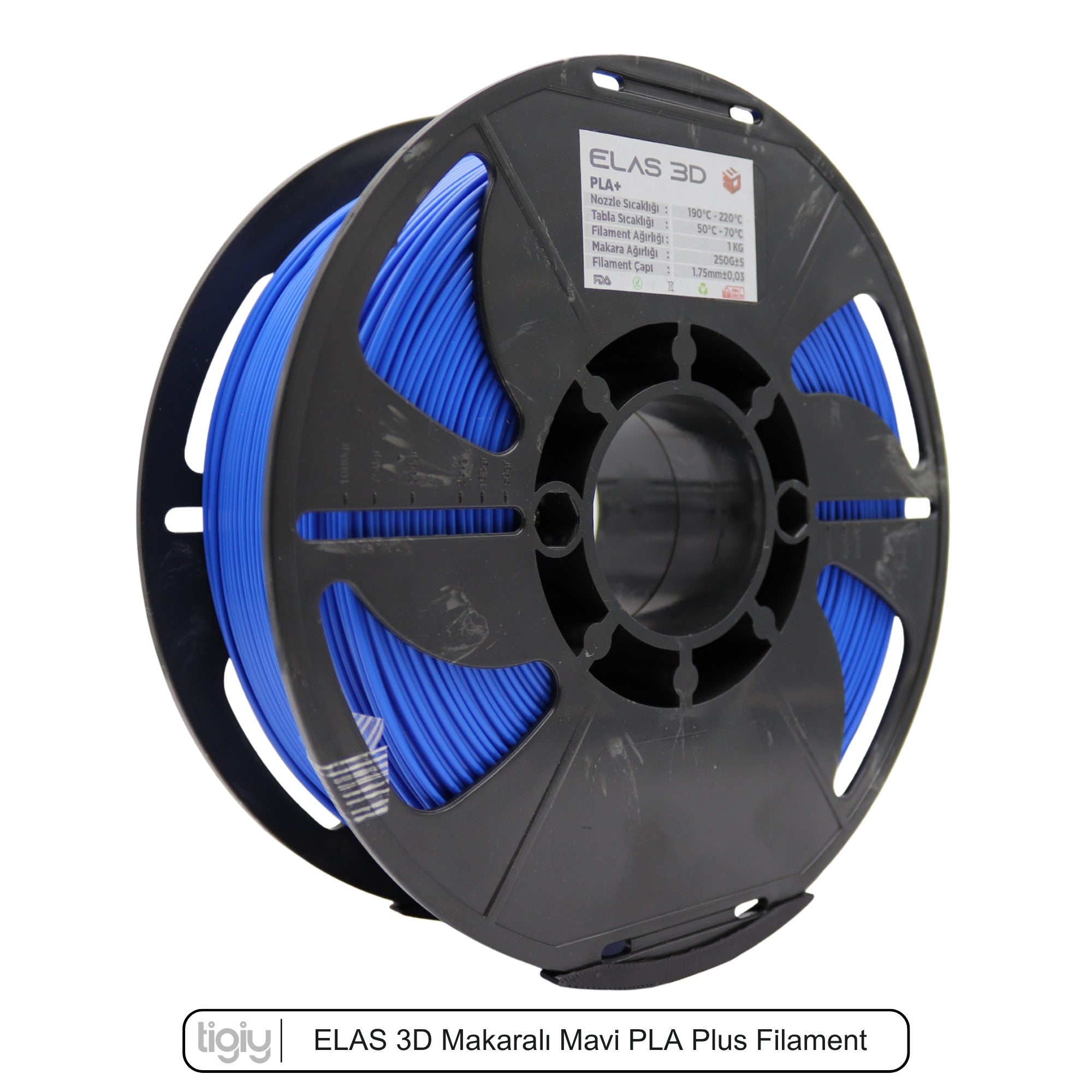 Elas3D Mavi PLA Plus Filament