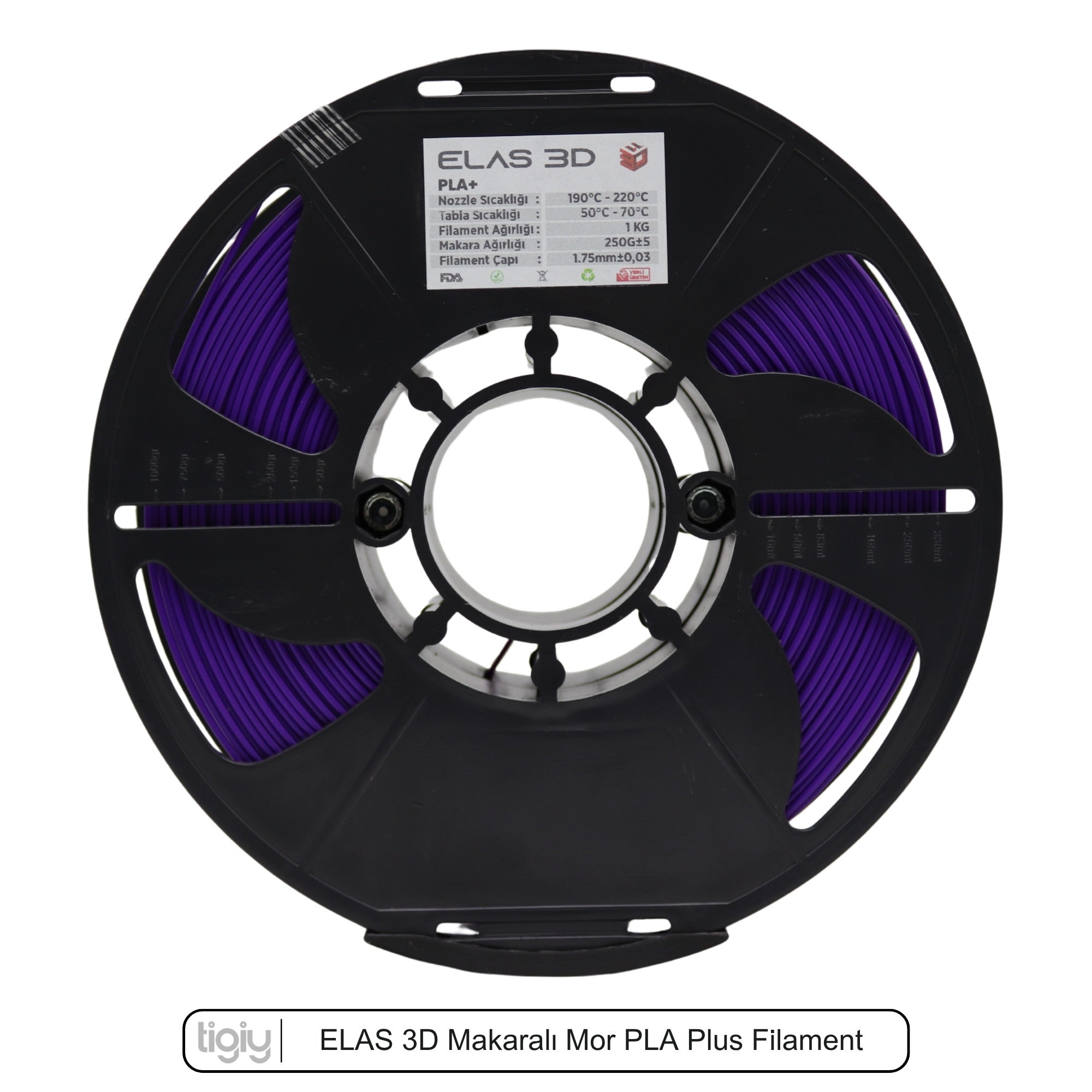 Elas3D Mor PLA Plus Filament