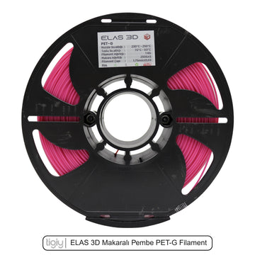 Elas3D Pembe PETG Filament