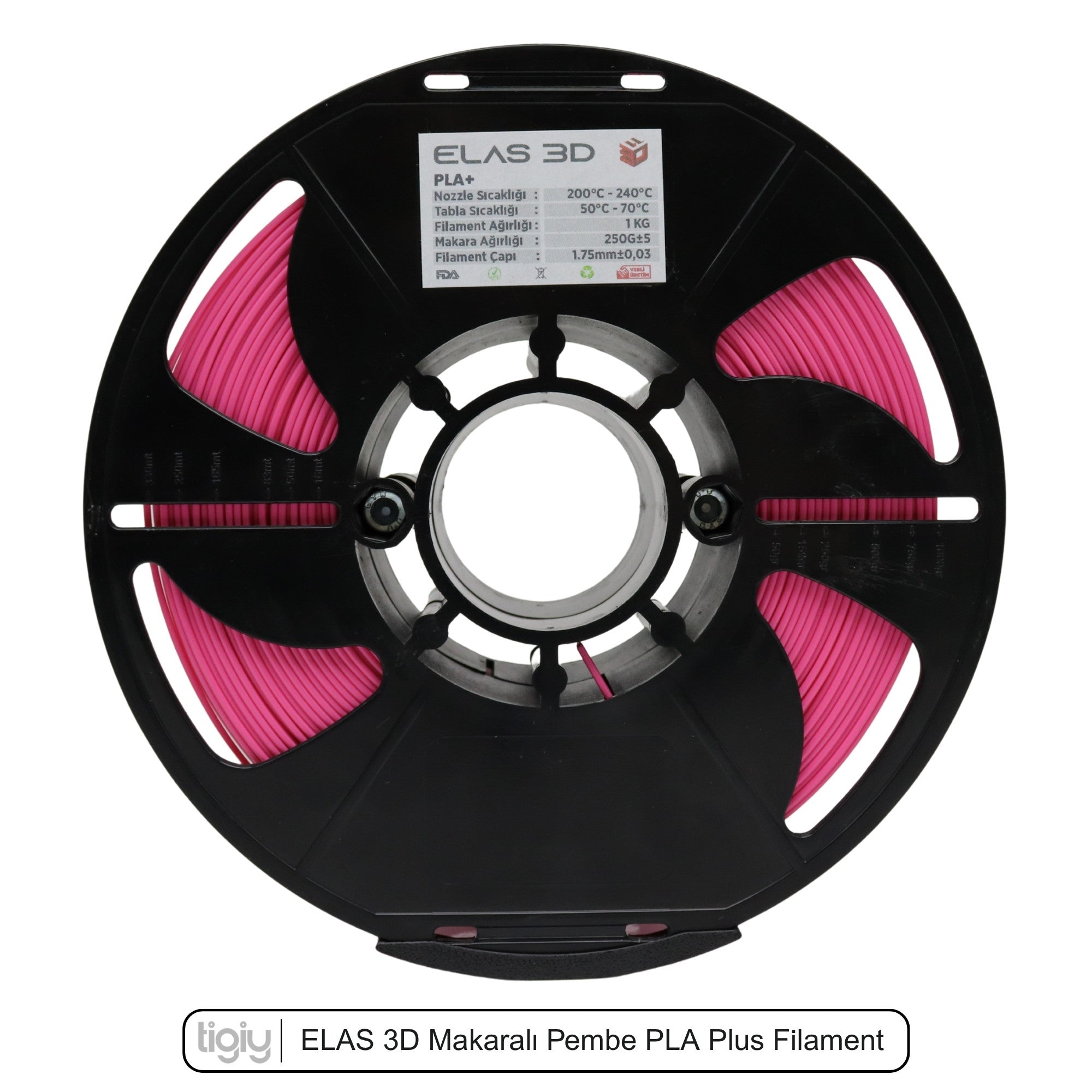 Elas3D Pembe PLA Plus Filament