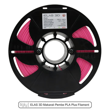 Elas3D Pembe PLA Plus Filament