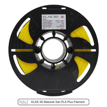 Elas3D Sarı PLA Plus Filament