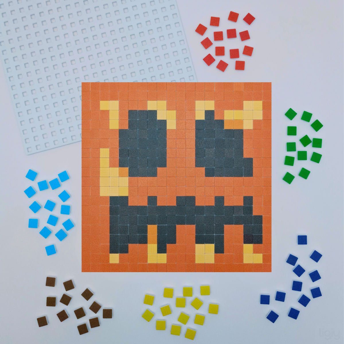 Pixel Puzzle Bal Kabağı