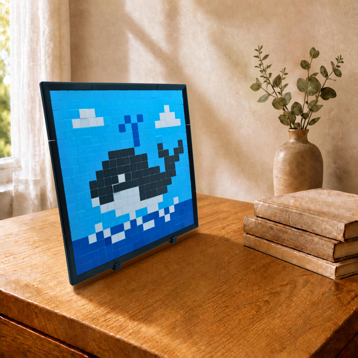 Pixel Puzzle Balina