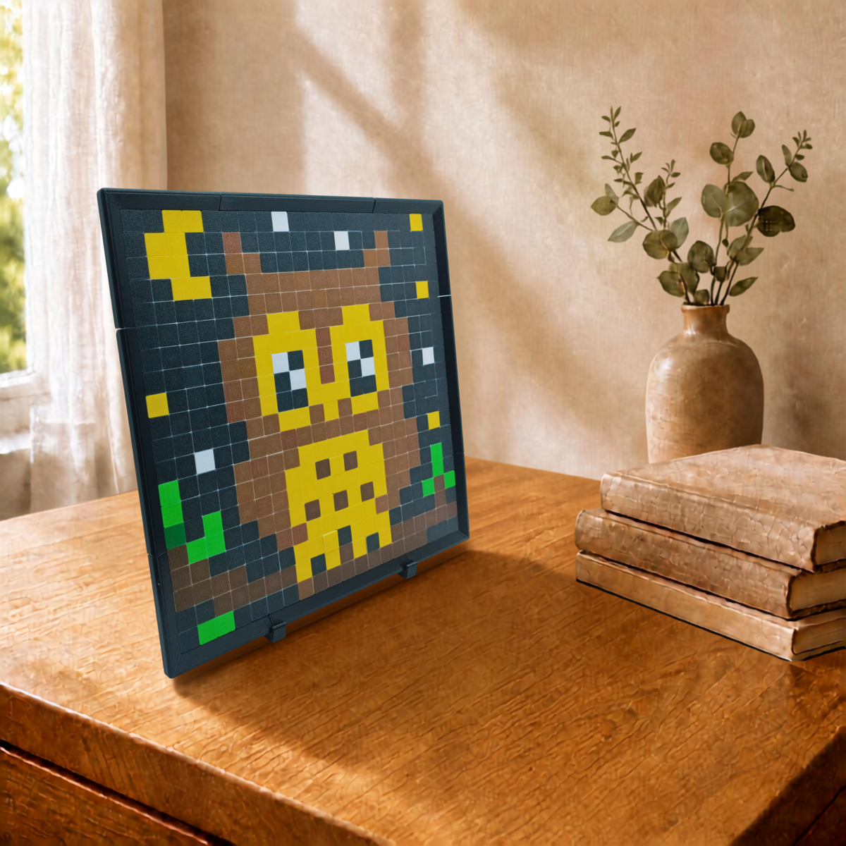 Pixel Puzzle Baykuş
