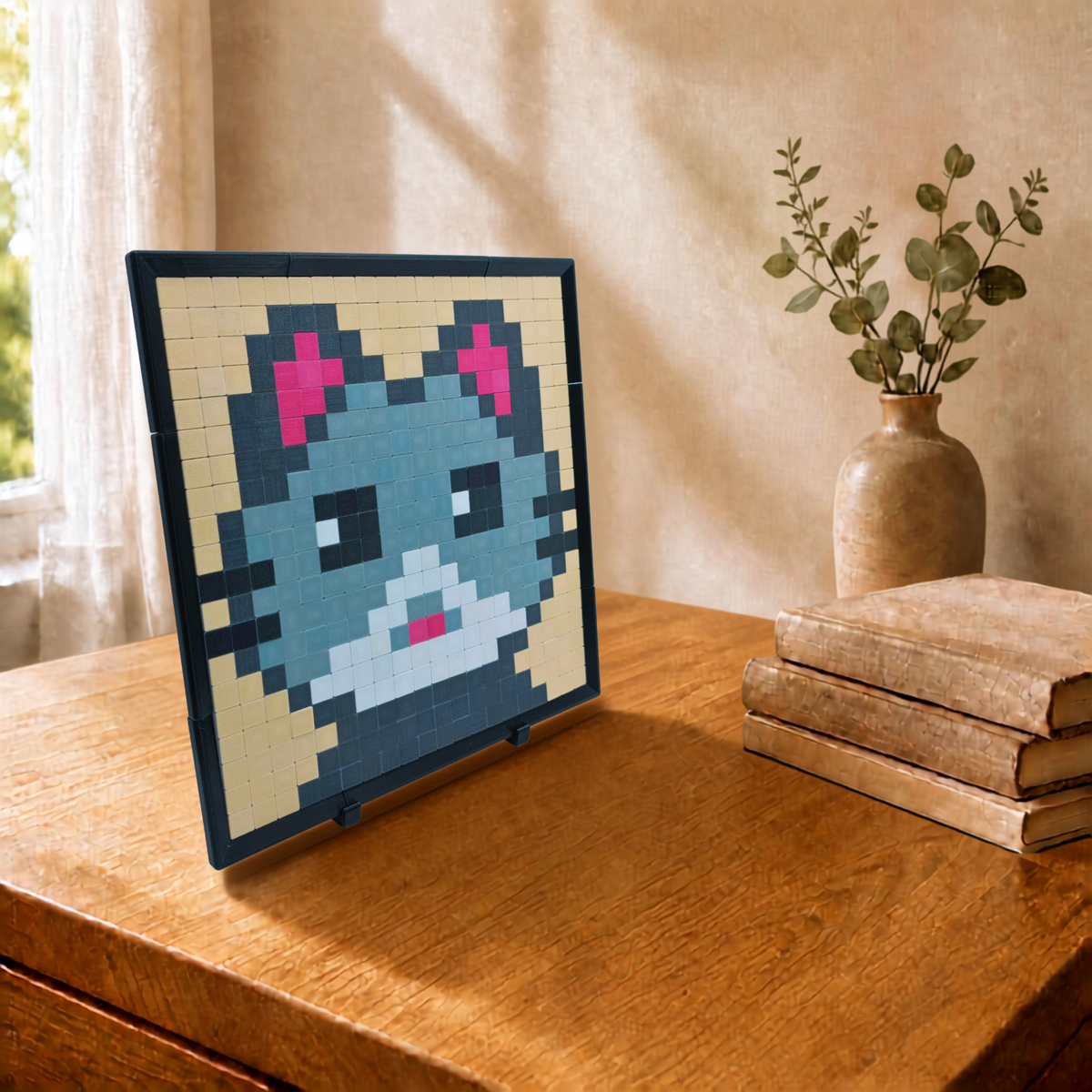 TIGIY Pixel Puzzle Sevimli Kedi