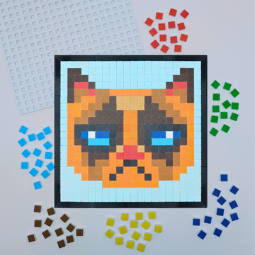 Pixel Puzzle Kedi