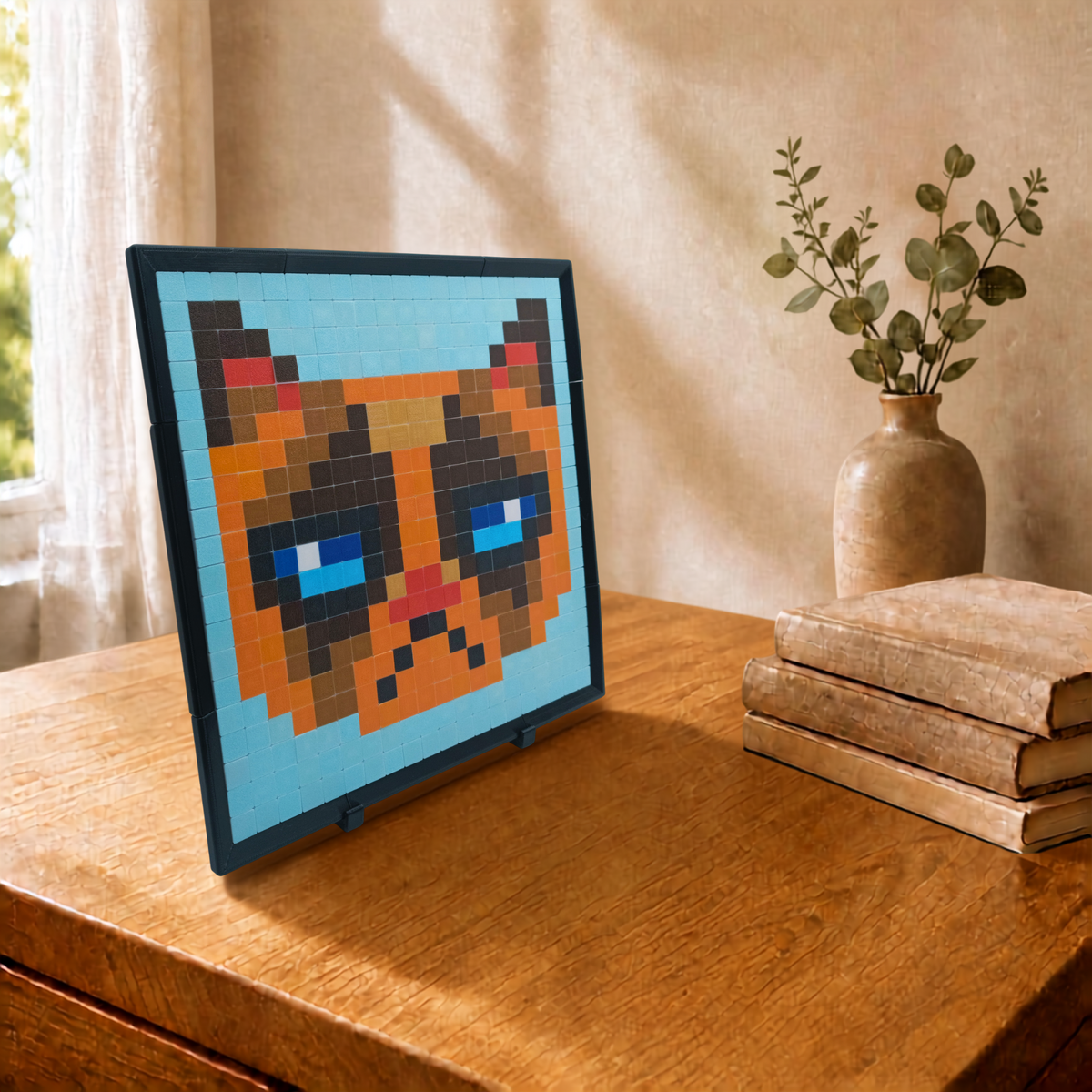 Pixel Puzzle Kedi