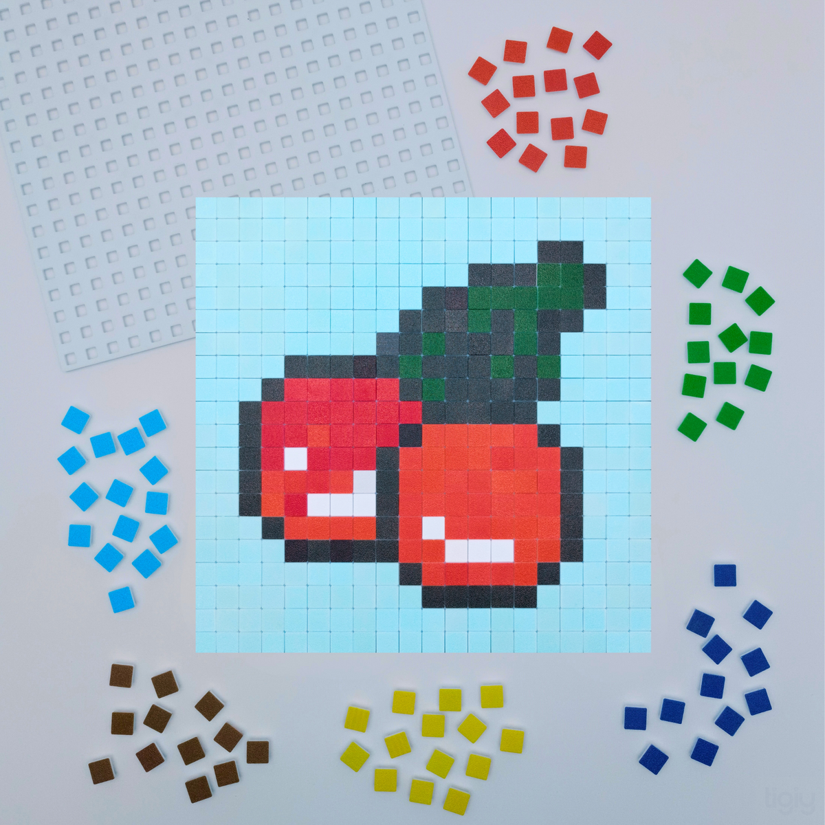 Pixel Puzzle Kiraz