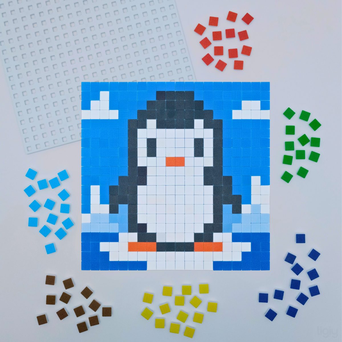 Pixel Puzzle Penguen