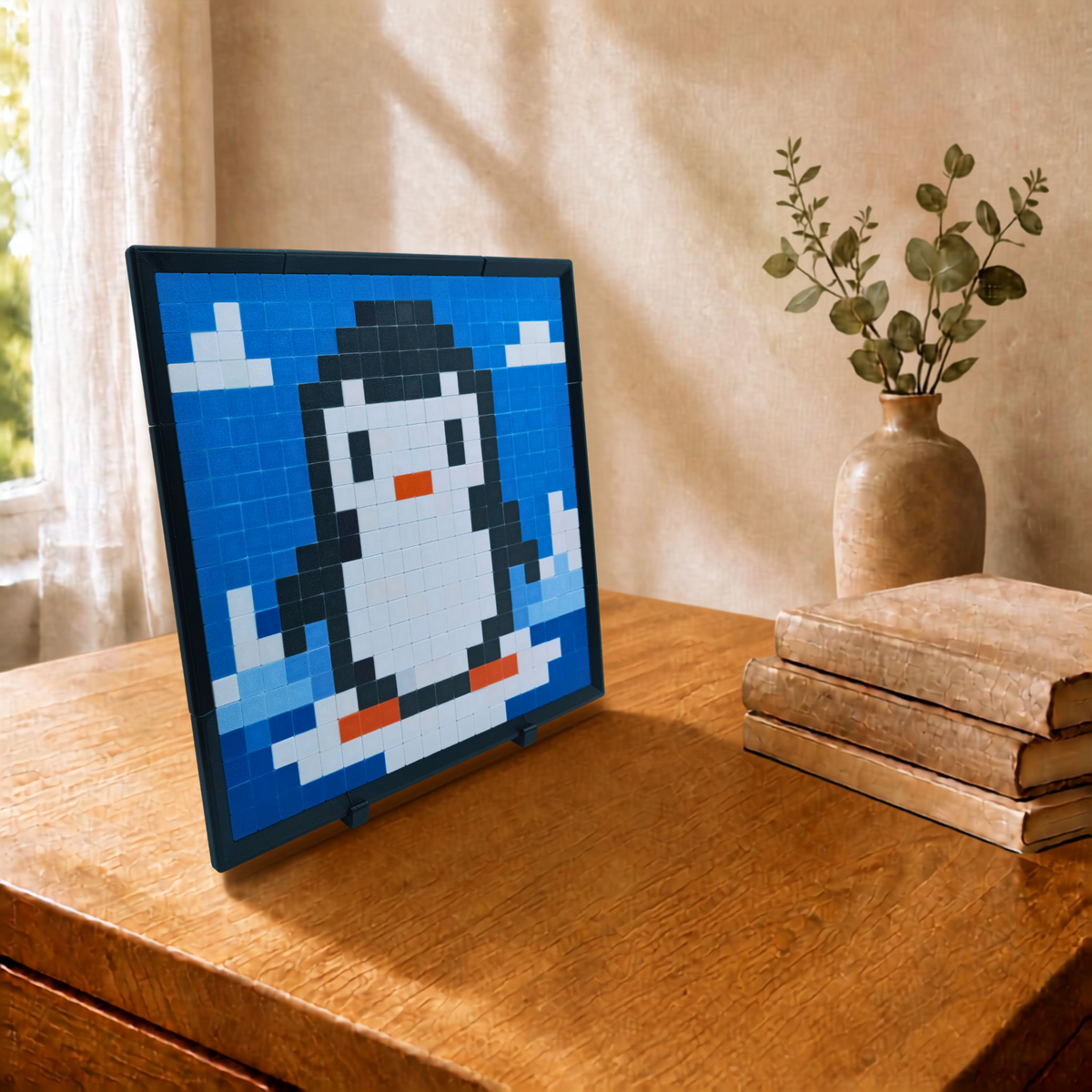 Pixel Puzzle Penguen