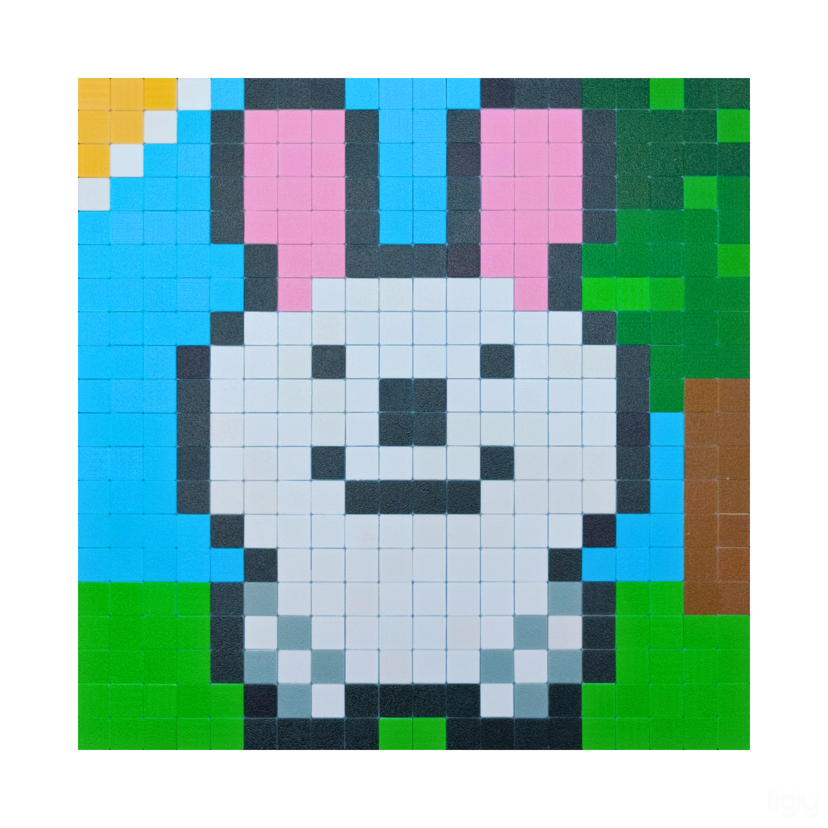 Pixel Puzzle Tavşan