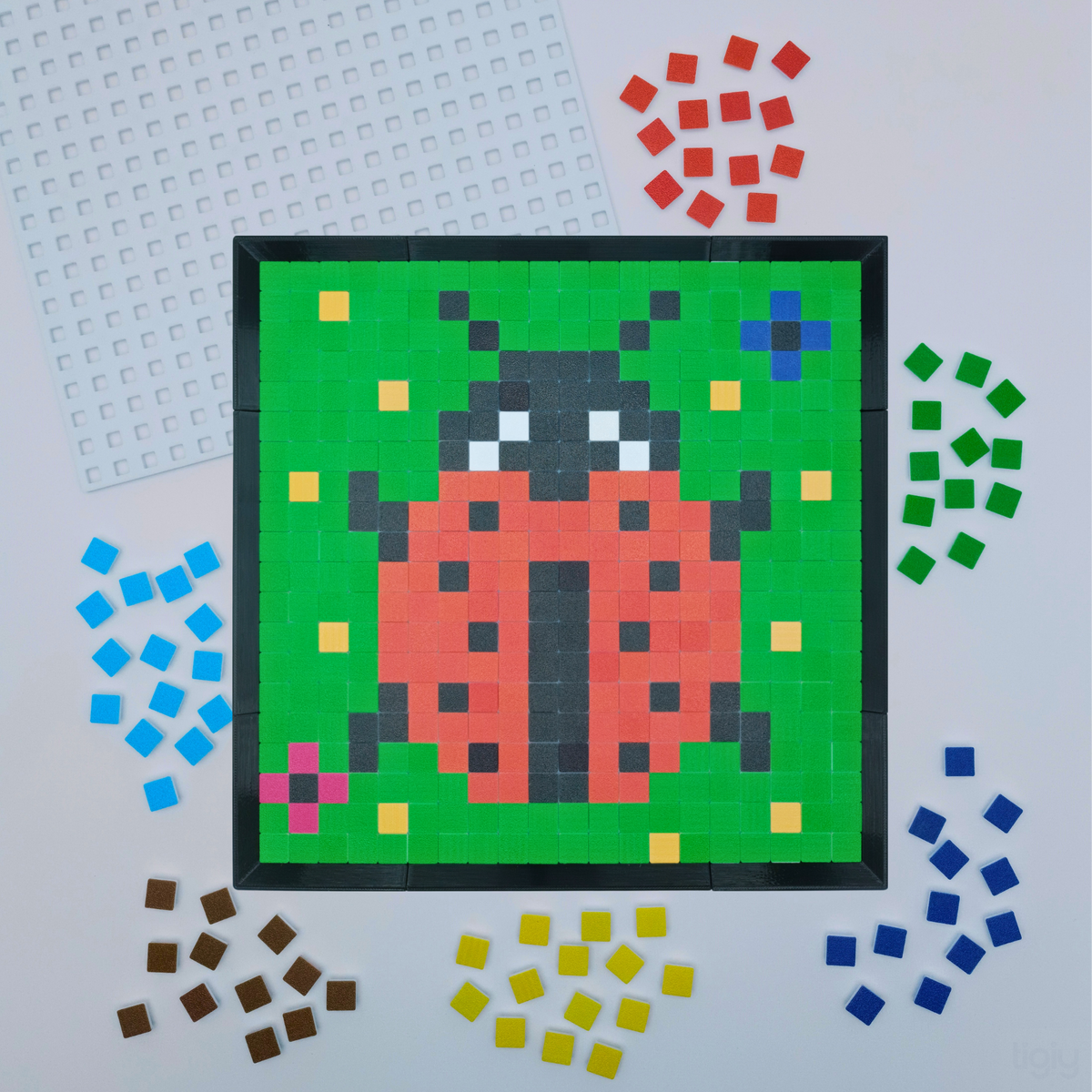 Pixel Puzzle Uğur Böceği