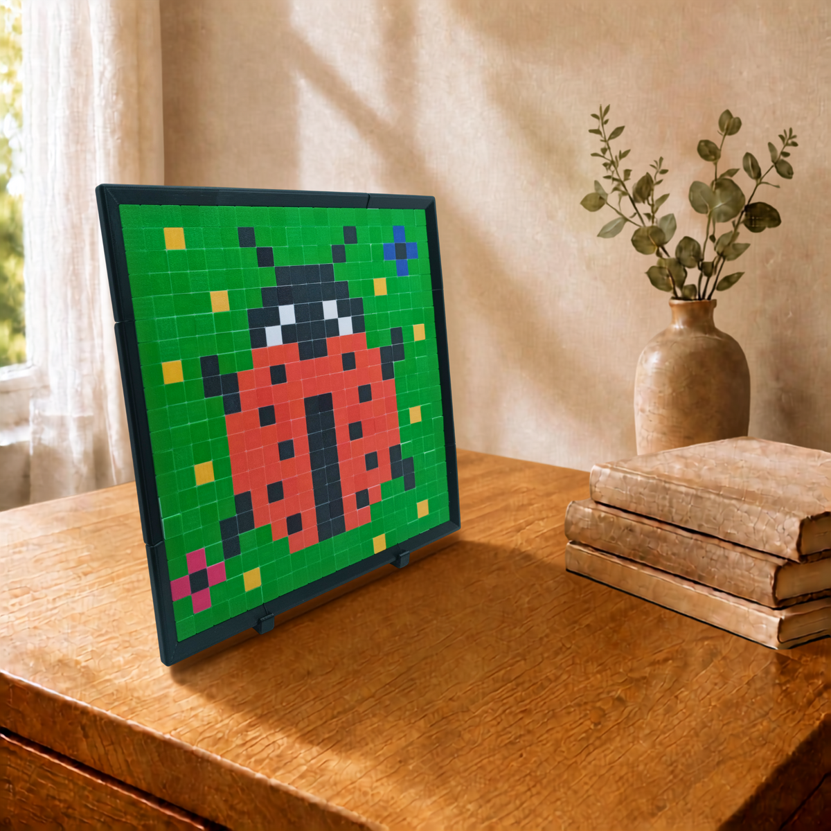 Pixel Puzzle Uğur Böceği
