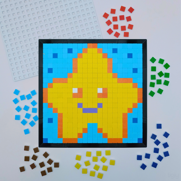 Pixel Puzzle Yıldız – Parlak ve Yaratıcı Hediyelik