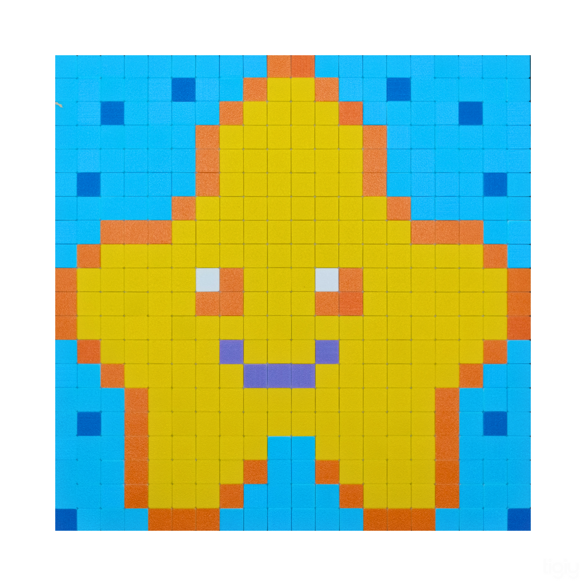 Pixel Puzzle Yıldız – Parlak ve Yaratıcı Hediyelik